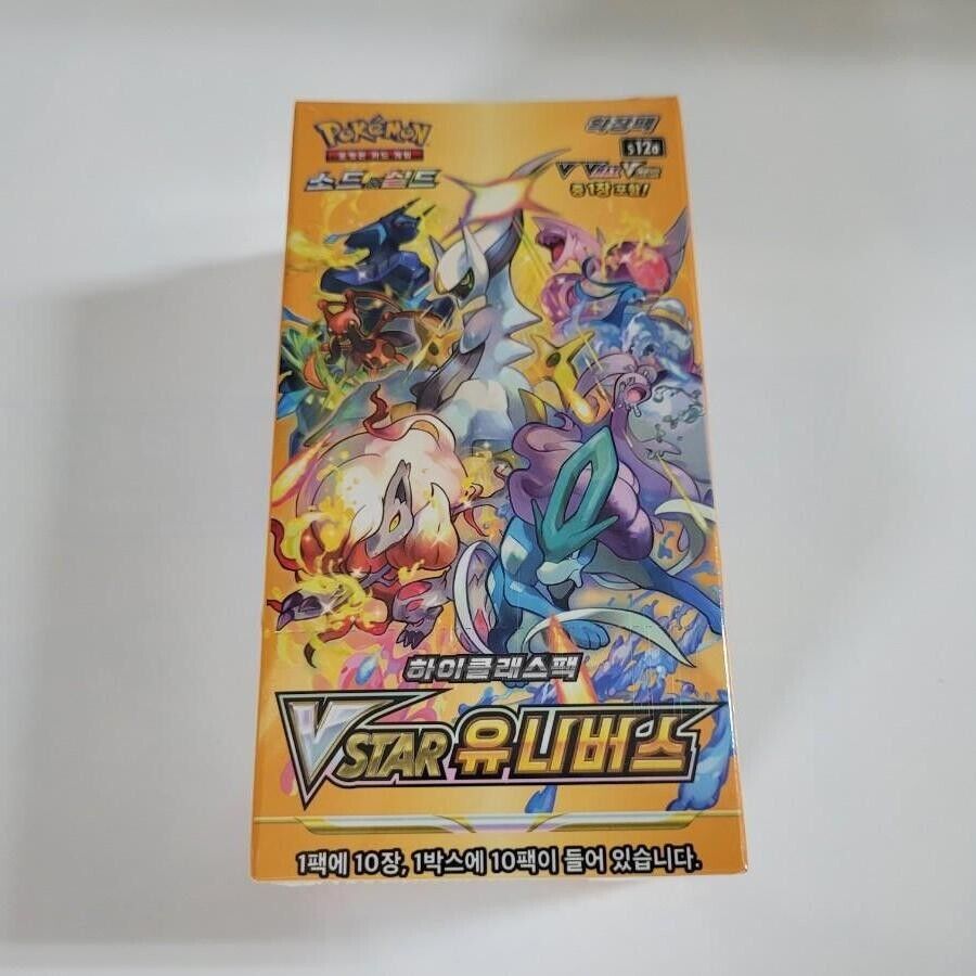s12a Pokemon Card Game VSTAR Universe Booster Box Sword Shield Korean